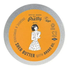 Bio Sheabutter mit Arganöl kaltgepresst Zoya Goes Pretty 90g