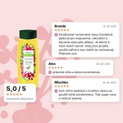 Kondicionér na farbené vlasy Granátové jablko Aroma 400 ml, hodnotenia zákazníkov