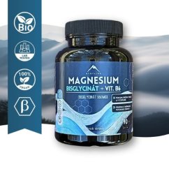 Magnézium bisglycinát + vitamín B6 Hrotlife 90cps