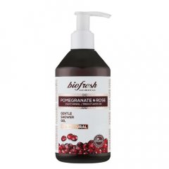Jemný sprchový gel s panthenolem a B5 Pomegranate & Rose 250ml
