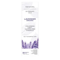 Shampoo with BIO Lavender for hair volume Via natural 250ml