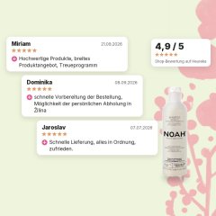 Shampoo zur Neutralisierung von Gelbtönen Heidelbeere Noah 250ml, Kundenbewertungen Shampoo zur Neutralisierung von Gelbtönen Heidelbeere Noah 250ml, Kundenbewertungen