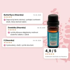 Esenciální olej Ho Sho, čínská kůra Venoc 10 ml, hodnocení obchodu na Heurece