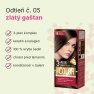 Farba na vlasy - zlatý gaštan č. 05 Aroma Color, výhody