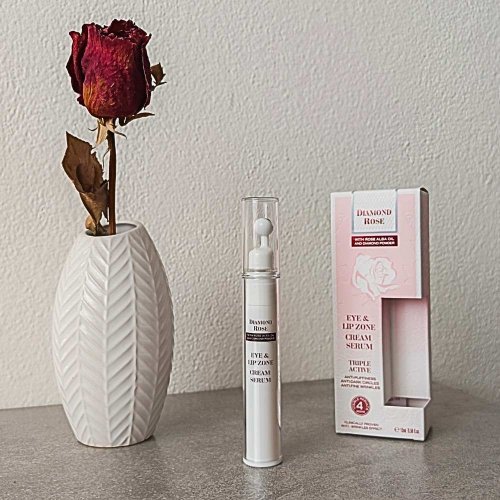 Cremiges Serum für Augen- und Lippenpartie Diamond Rose Biofresh 15 ml