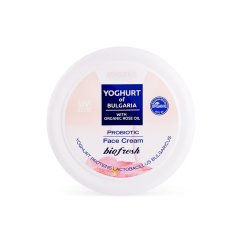 Krem do twarzy z organicznym olejkiem różanym probiotyczny YOGHURT OF BULGARIA 100 ml