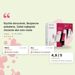 Sada starostlivosti o aknóznu pleť (pleťová voda + krém + mydlo) Acnaut Biotrade, hodnotenia zákazníkov
