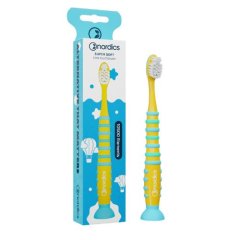 Detská zubná kefka od 4+ rokov Soft 10500 štetín žltá raketa Nordics Oral Care Detská zubná kefka od 4+ rokov Soft 10500 štetín žltá raketa Nordics Oral Care