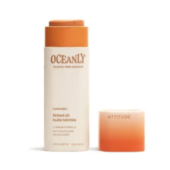 Tuhé tónujúce olejové sérum ATTITUDE Oceanly - Caramel 12g