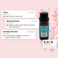 Esenciální olej Šalvěj Venoc 10 ml, hodnocení zákazníků
