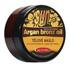 Masło z olejem arganowym - szybka brązowa opalenizna - bez filtra UV VIVACO 200 ml Masło z olejem arganowym - szybka brązowa opalenizna - bez filtra UV VIVACO 200 ml