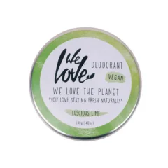 Naturalny dezodorant w kremie "Lucious Lime" We love the Planet 48 g Naturalny dezodorant w kremie "Lucious Lime" We love the Planet 48 g