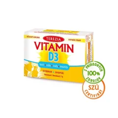Vitamín D3 1000 IU TEREZIA 30 kapsúl Vitamín D3 1000 IU TEREZIA 30 kapsúl