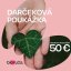 Darčeková poukážka na nákup v eshope Bioruža v hodnote 50€
