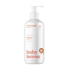 Baby leaves Detské telové mlieko s vôňou hruškovej šťavy Attitude 473ml