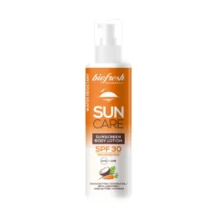 Opaľovacie telové mlieko SPF 30 s pumpičkou Biofresh Sun Care 200ml Opaľovacie telové mlieko SPF 30 s pumpičkou Biofresh Sun Care 200ml