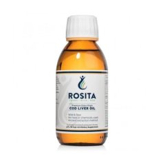 Olej z wątroby dorsza extra virgin w płynie Rosita 150 ml
