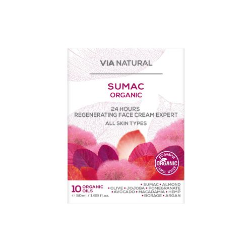 Pleťový krém s BIO Sumachom Via natural 50ml