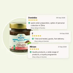 Organic Kalamata olive paste Naturland Fair certified MANI 180g