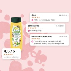 Kondicionér na jemné a slabé vlasy Avokádo a kokosové mlieko Aroma 400 ml, hodnotenia zákazníkov