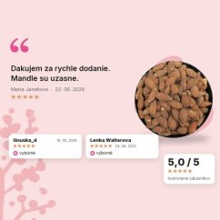 Mandle údené Emerosa, hodnotenia zákazníkov