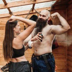 Antiperspiráns spray Becky Blossom Angry Beards 150ml