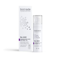 Rozjasňující pleťové sérum s 5% kyselinou tranexamovou, 5% niacinamidem a peptidy Age Brightening Biotrade 30ml
