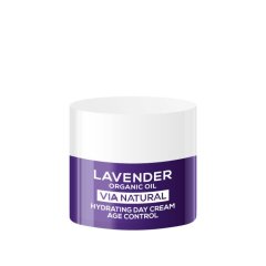 Hydratačný denný krém proti starnutiu s organickým levanduľovým olejom Lavender 50ml Hydratačný denný krém proti starnutiu s organickým levanduľovým olejom Lavender 50ml