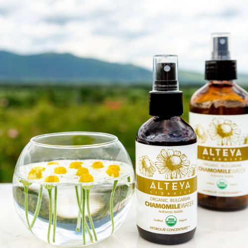 Harmančeková voda sprej v skle Alteya Organics 120 ml