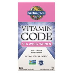 Vitamin Code Multiwitamina dla kobiet po 50-tce Garden of Life 120 szt.
