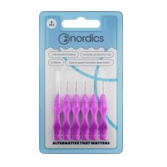 Szczoteczki międzyzębowe okrągłe 0,4mm Nordics Szczoteczki międzyzębowe okrągłe 0,4mm Nordics
