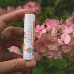 SUN KISS Lippenbalsam mit Lichtschutzfaktor Wooden Spoon 4,3ml