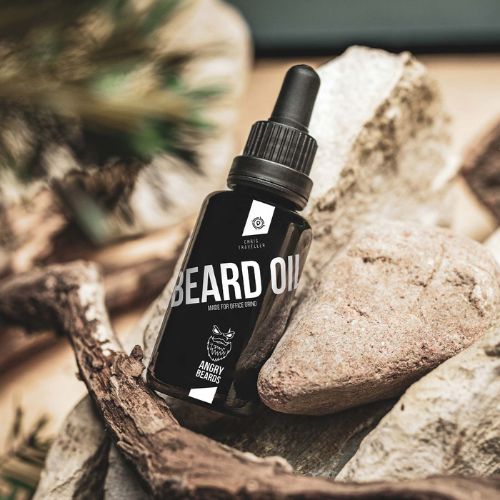 Olejek do brody i wąsów Christopher the Traveller Angry Beards 30ml