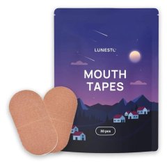 Mundpflaster gegen Schnarchen - Mouth tapes - Lunesto 30 Stk.