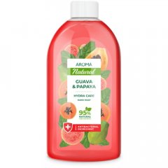 Mydlo na ruky - guava a papája Aroma 900 ml