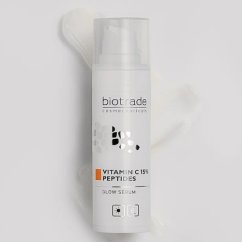 Rozjasňujúce pleťové sérum s vitamínom C 15% a peptidmi Pure skin Biotrade 30ml