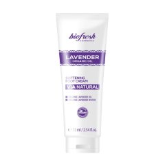 Zmäkčujúci krém na nohy s organickým levanduľovým olejom Lavender 75ml Zmäkčujúci krém na nohy s organickým levanduľovým olejom Lavender 75ml
