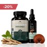 Pokoj a rovnováha - Reishi tinktúra 50ml a Ashwagandha 90pcs Hrotlife