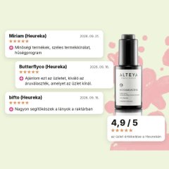 Bio Damascena Alteya Organics regeneráló arcszérum 30 ml, az üzlet értékelése a Heurekán