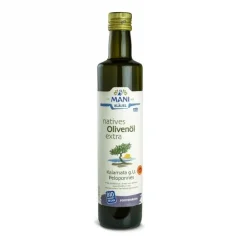 Bio extra panenský olivový olej Kalamata MANI 500ml