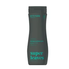Természetes férfi sampon és testszappan (2 az 1-ben) ATTITUDE Szuper levelek méregtelenítő hatással - normál hajra 473ml