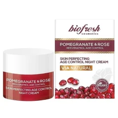Night skin cream against aging Pomegranate & Rose 50ml Night skin cream against aging Pomegranate & Rose 50ml