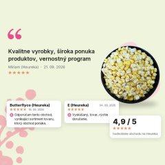 Kukurica lyofilizovaná Emerosa, hodnotenia zákazníkov