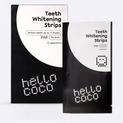 PAP+ Bělící proužky na zuby HELLO COCO 28ks