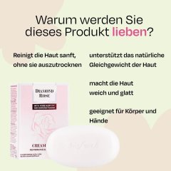 Cremeseife Diamond Rose Biofresh 100 g