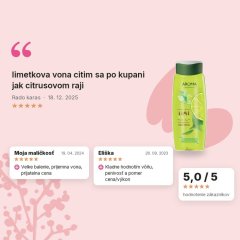 Sprchový gél Limetková hmla Aroma 400 ml, hodnotenia zákazníkov