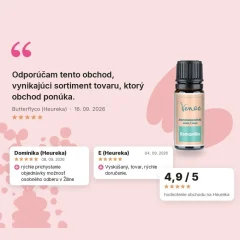 Aromaterapeutická zmes esenciálnych olejov Romantika Venoc 10ml, hodnotenia zákazníkov