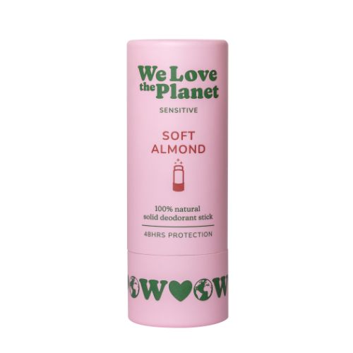 Prírodný tuhý dezodorant Soft Almond Sensitive We love the planet 40g