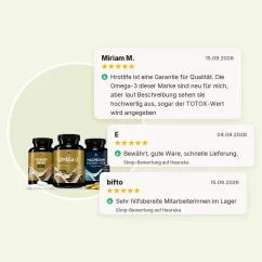 Herbstprotokoll: Vitamin D3+K2 90cps und Omega-3 90cps und Magnesiumbisglycinat 90cps Hrotlife