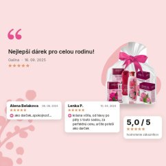 Darčekový balíček s luxusným parfumom Regina Roses, hodnotenia zákazníkov Darčekový balíček s luxusným parfumom Regina Roses, hodnotenia zákazníkov